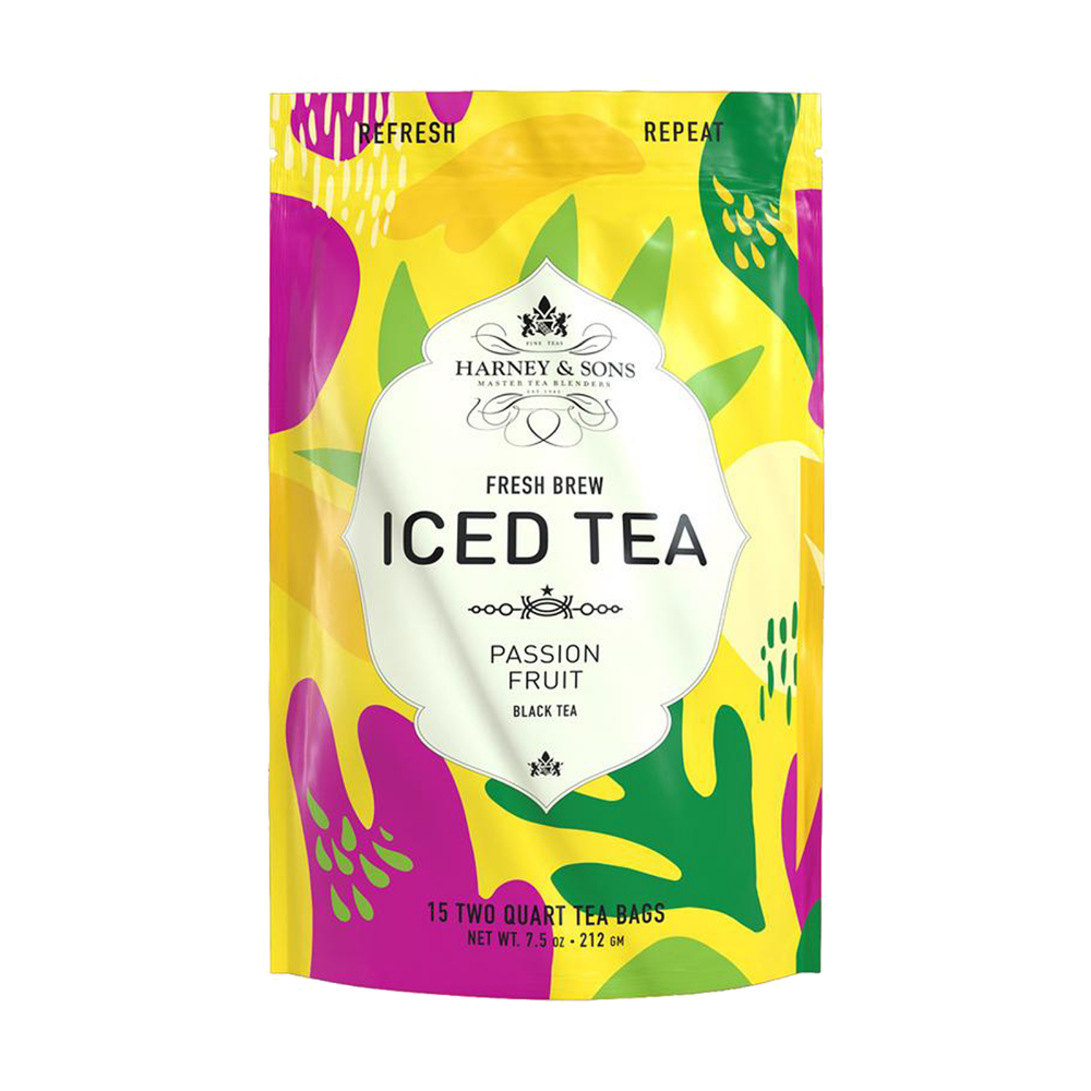 Passion Fruit Iced Tea - Harney & Sons Teas, European Distribution Center