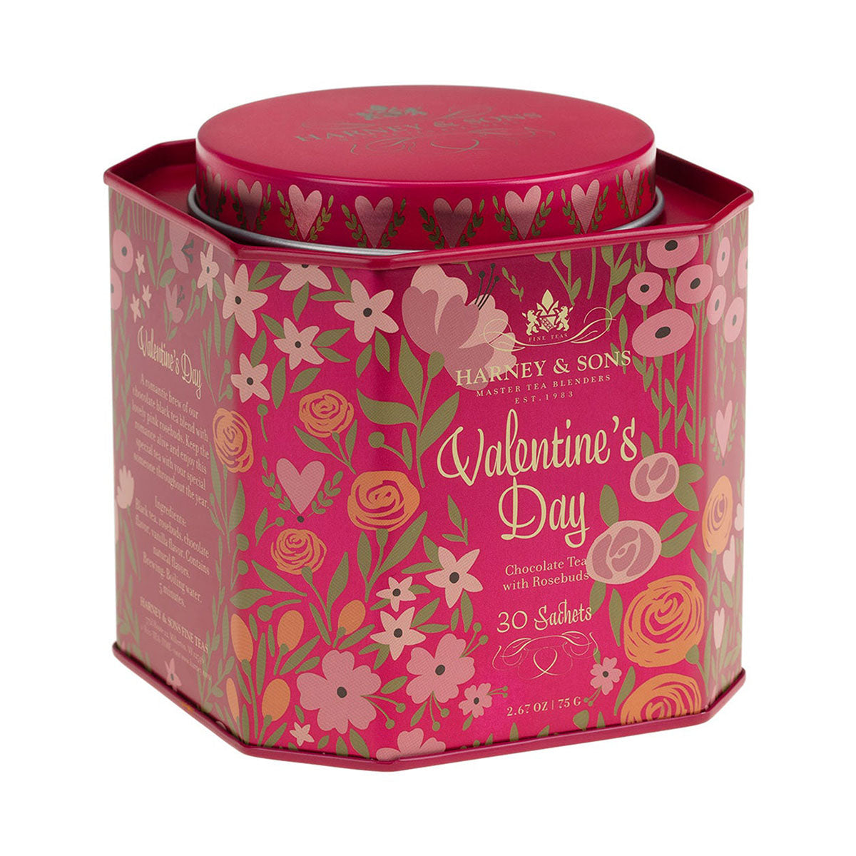 Valentine's Day, Tin of 30 Sachets