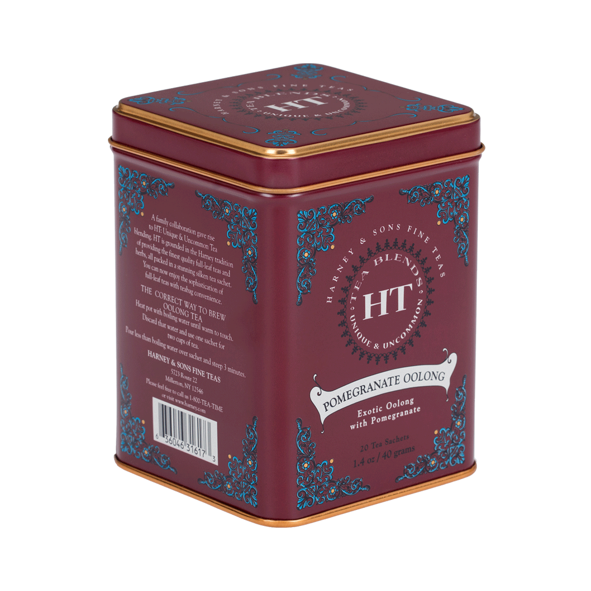 Pomegranate Oolong - Harney & Sons Teas, European Distribution Center