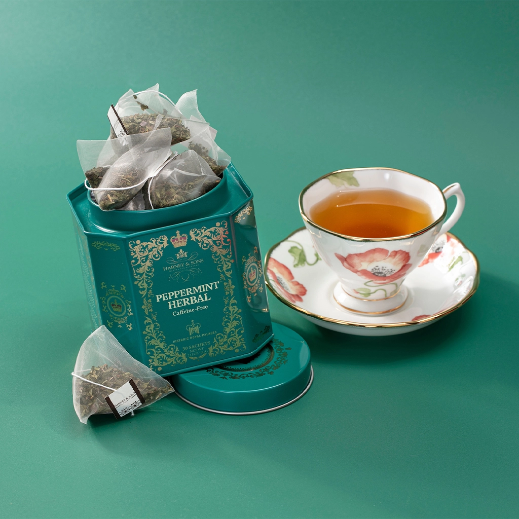 Peppermint Herbal, Tin of 30 Sachets